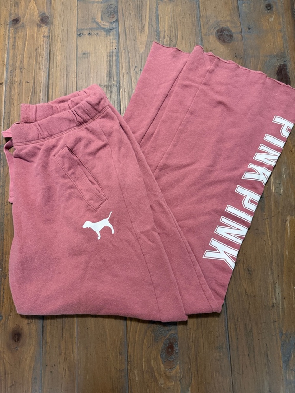 PINK Victoria's Secret Dusty Rose Logo sweats